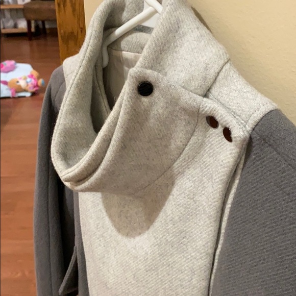 Phillip Lim structured wool blend grey coat sz 2 - Picture 6 of 8
